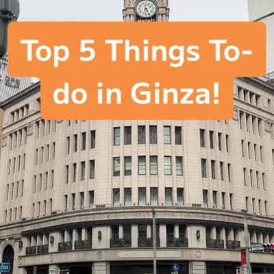 Ginza District