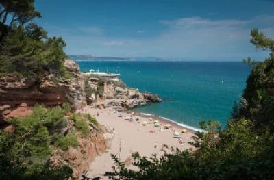 Sa Riera beach